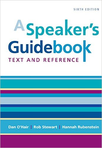 A Speaker's Guidebook 6th Edition