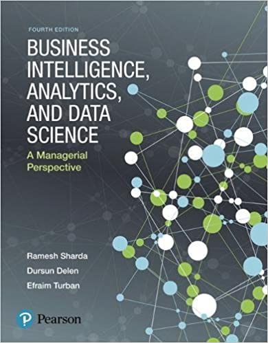 Business Intelligence Analytics and Data Science 4th Edition