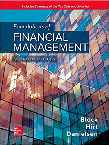 Foundations of Financial Management 17th Edition