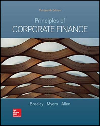 Principles of Corporate Finance 13th Edition