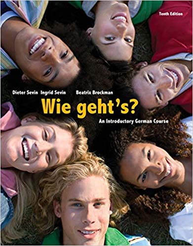 Wie geht's 10th Edition by Dieter Sevin