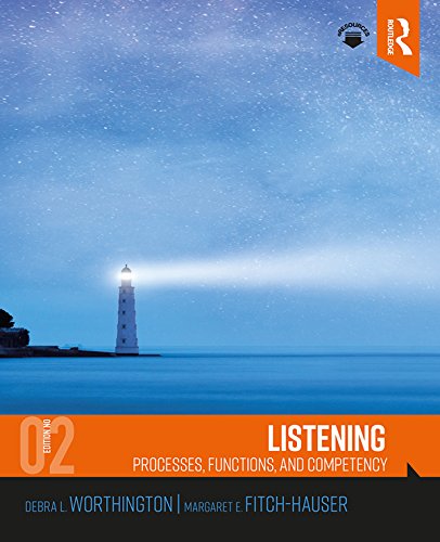 Listening Processes Functions and Competency 2nd Edition