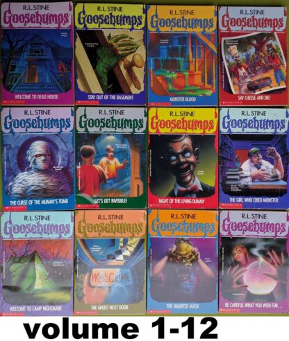 Goosebumps Original Series Collection eBooks: 1 - 12 by R. L. Stine