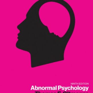 Abnormal Psychology 9th Edition by Thomas Oltmanns