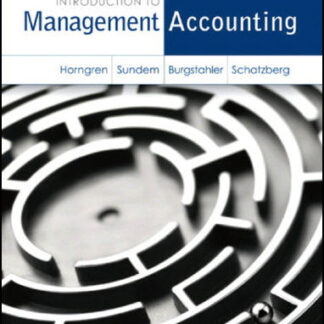 Introduction to Management Accounting 16th Edition by Charles Horngren