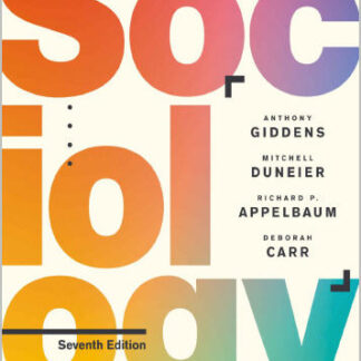 Essentials of Sociology 7th Edition by Anthony Giddens