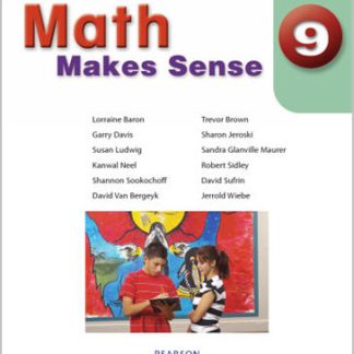 Math Makes Sense 9 Hardcover by Lorraine Baron