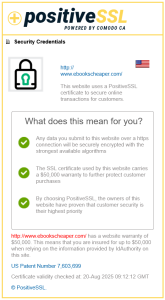 EbooksCheaper.com Security Credentials