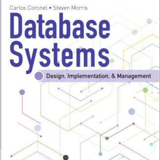 Database Systems Design Implementation & Management 14th Edition by Carlos Coronel
